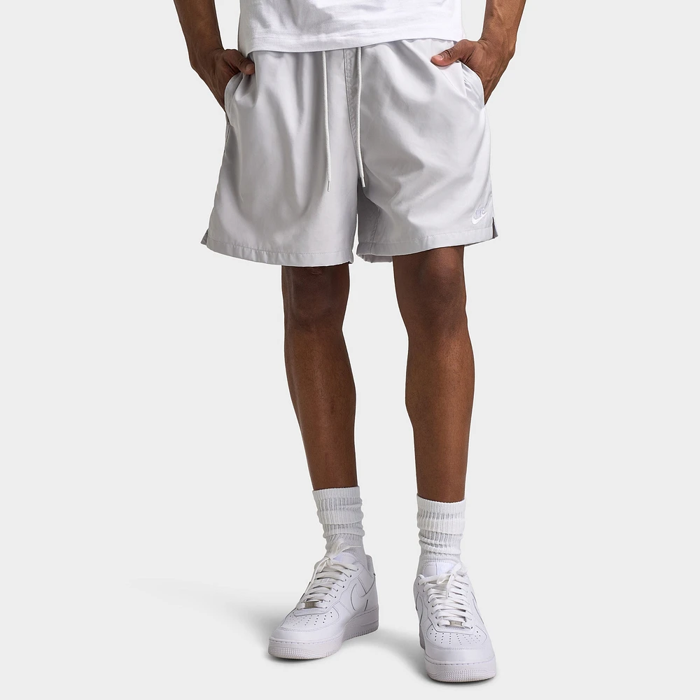 Nike Club Flow Shorts Photon Dust / White | Kingsway Mall