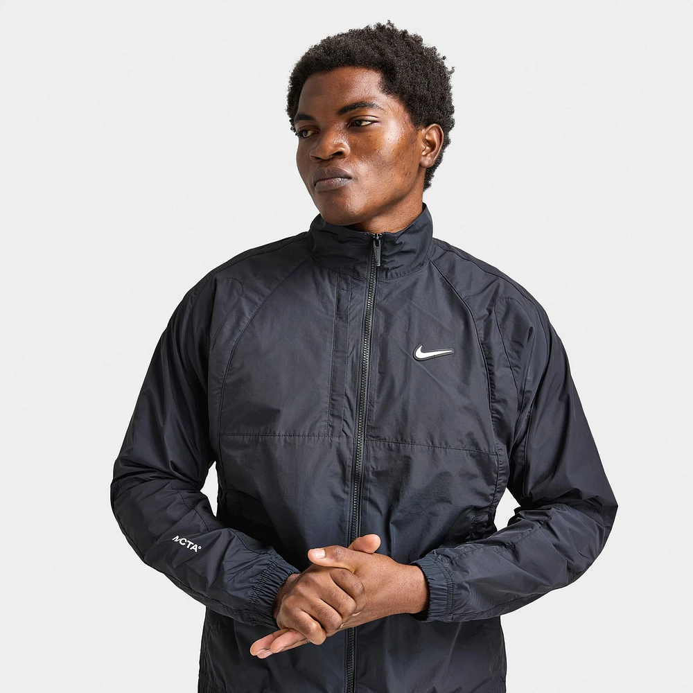 Nkm Nike NOCTA NRG Cardinal Woven Track Jacket Black / White at