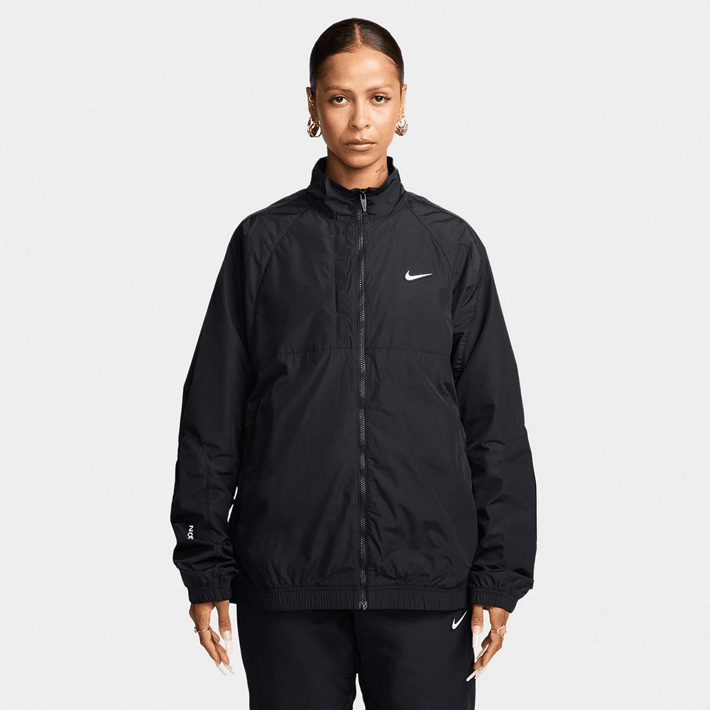Nike Nocta NRG Cardinal Woven Track Jacket Black / White at