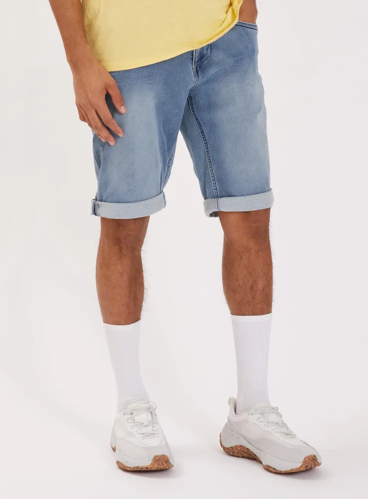 Denim clearance capri shorts
