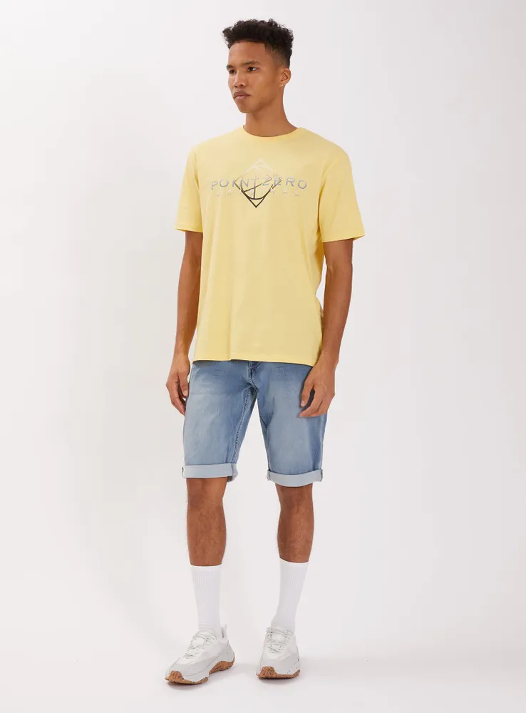 Point Zero TOK Denim capri shorts Short en jean Bramalea City