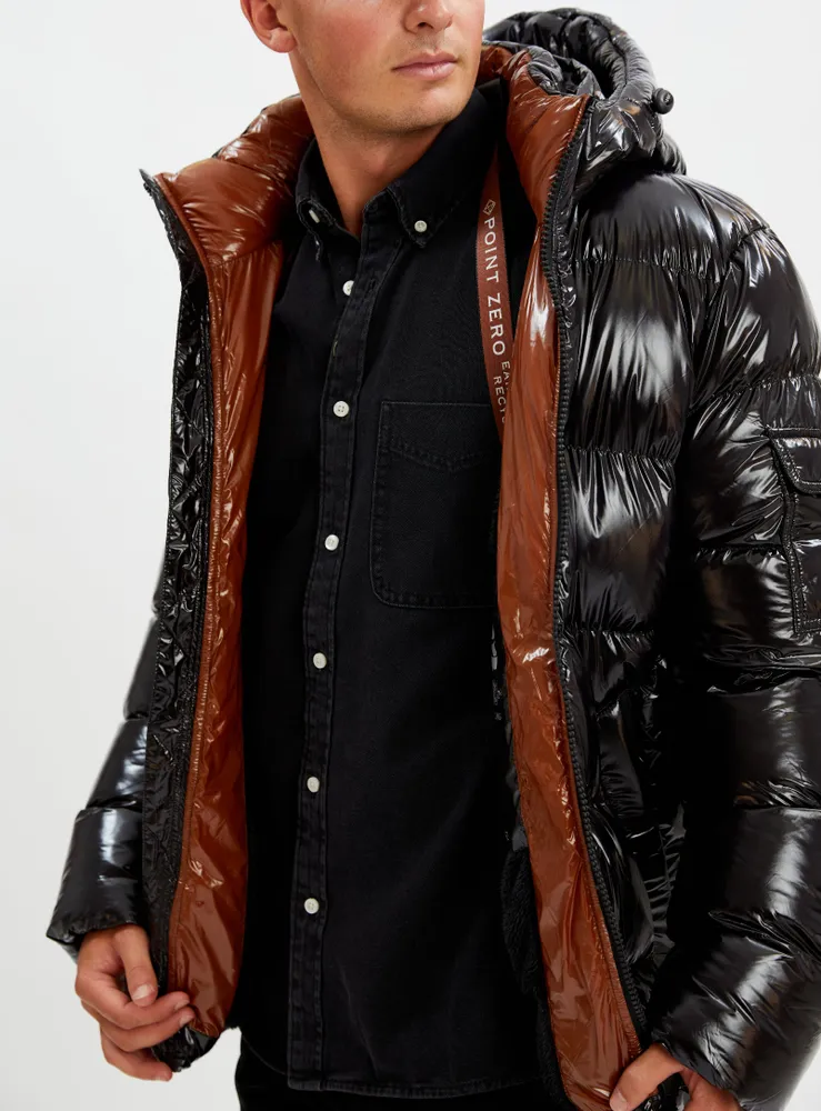 Point zero leather jacket hotsell