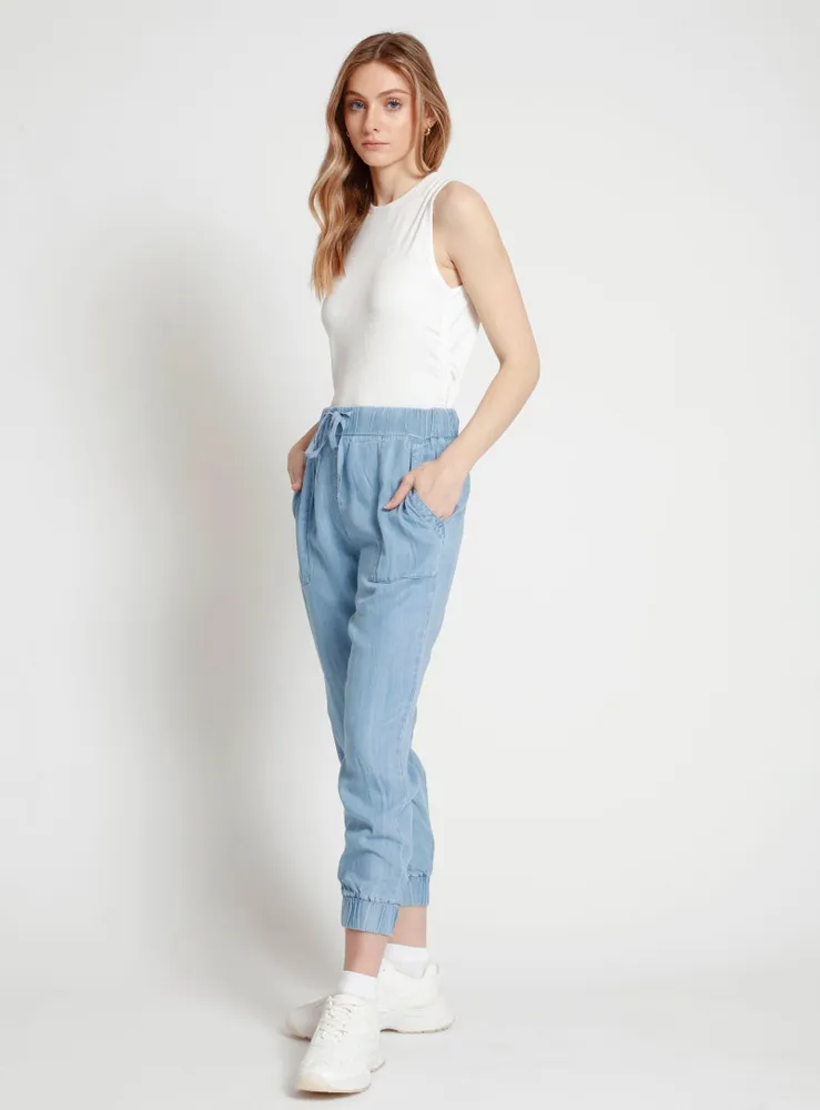 Jogger cropped pants outlet