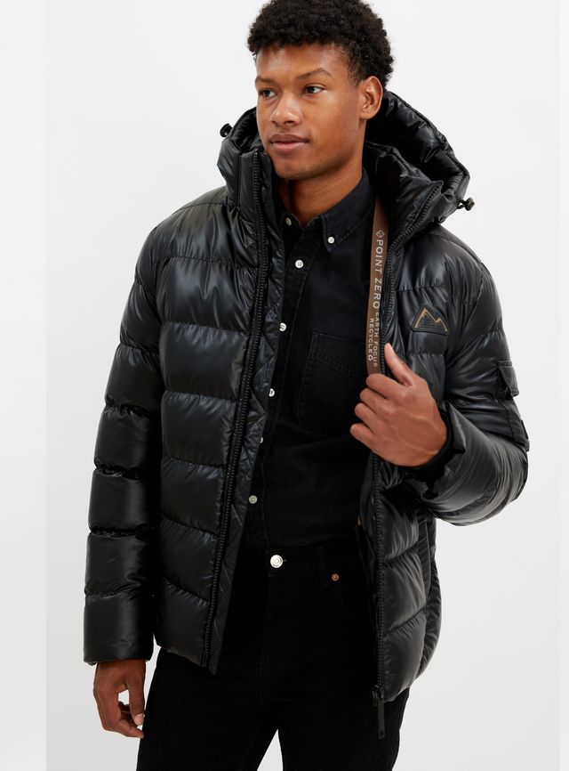 Point Zero ALLEY Quilted puffer jacket with print Bramalea