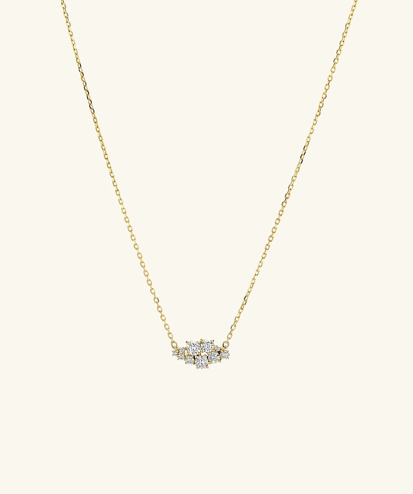 Mejuri diamond line necklace cheap