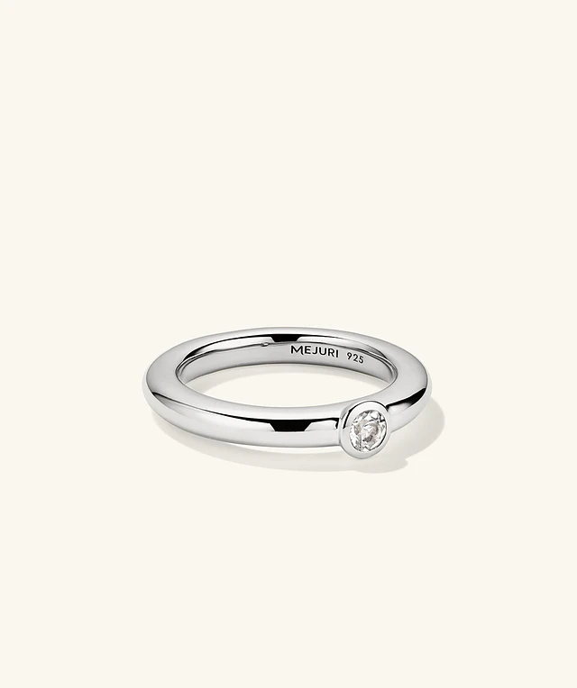 【MEJURI】日本未入荷☆ベストセラー Duet Mixed Ring 18k Gold Vermeil and Sterling Silver Duet Mixed Ring