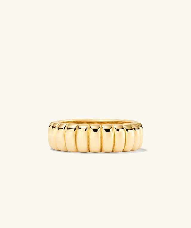 【MEJURI】フィギュアリング 関税込 14k Gold & Sterling Silver Dôme Figure Rings Collection