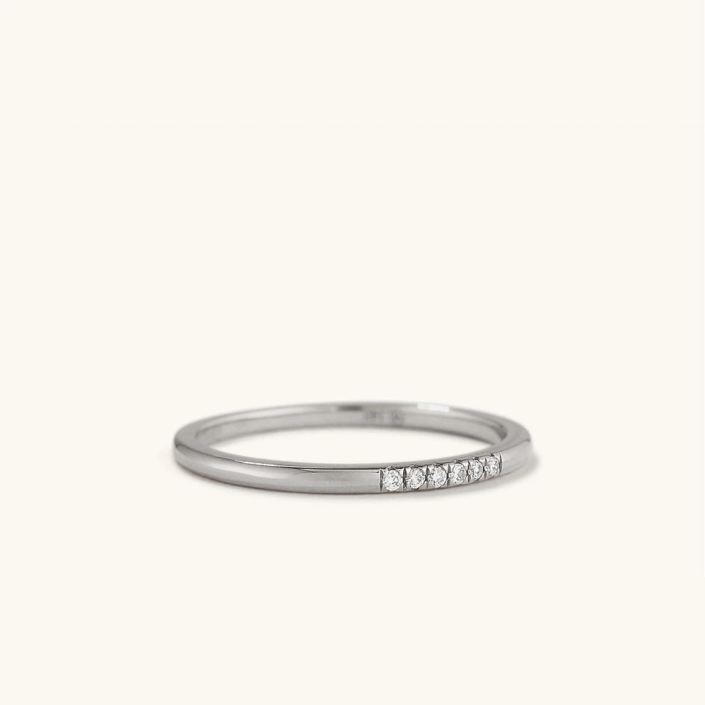 Mejuri diamond line ring store