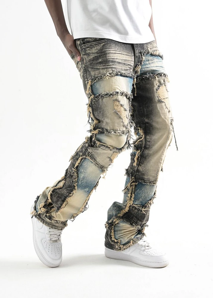 Taker 'Multi Wash Panel' Stack Denim (Vintage) T4106 | Arden Fair