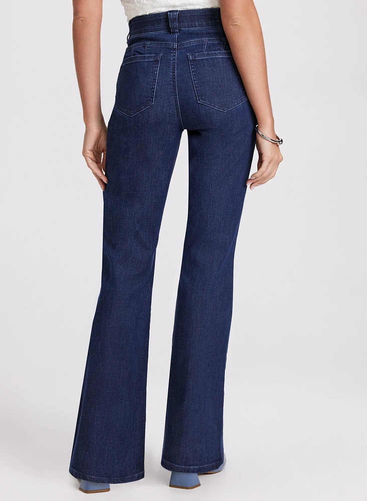【PORTERNA】Laura Flare Jean Laura Flare Leg Jeans | Pine Centre