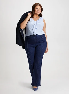 Zara RUFFLED TOP | Square One Zara RUFFLED TOP | Square One