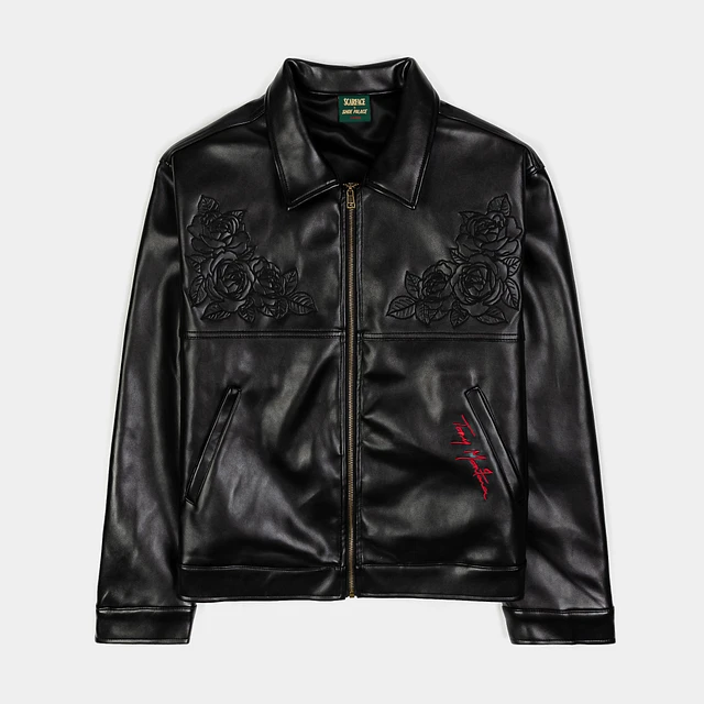 ジャケット・アウター SCARFACE jacket remake Superlative Men's Al Pacino Scarface Movie Black Real