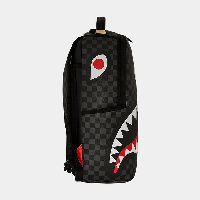 SPRAYGROUND Spritz Checkered Mens Backpack (Black/Grey) | Arden Fair