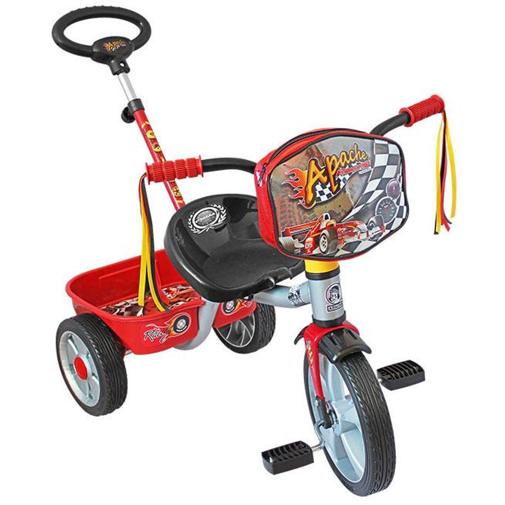 Bicileyca TRICICLO APACHE RACING BARRA EMPUJE R12 946 Paseo