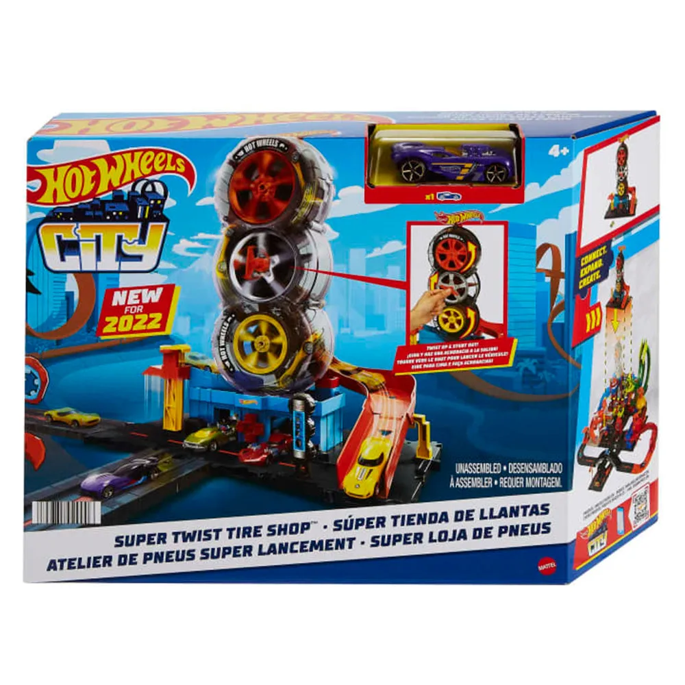 Hot wheels torre de clearance choques en el aire tiendas