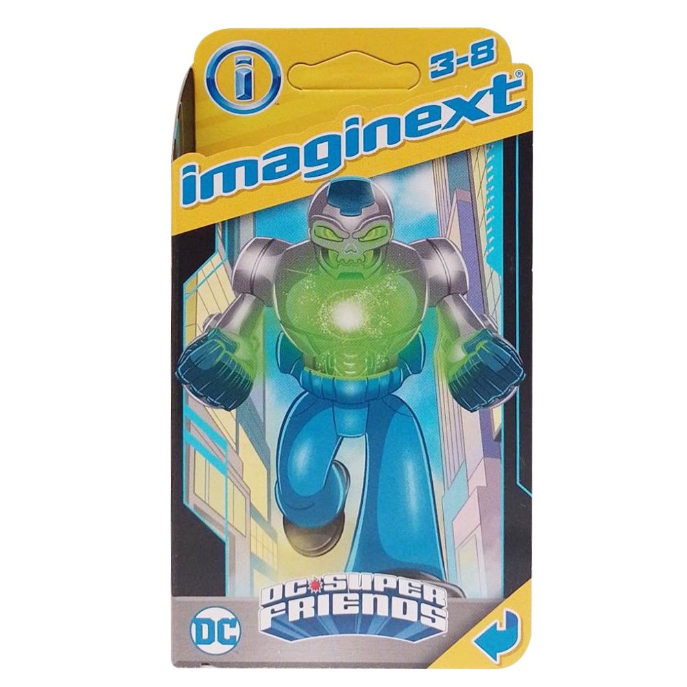 Mattel FISHER PRICE IMAGINEXT DCSF FIGURA SORPRESA METALLD GXT54