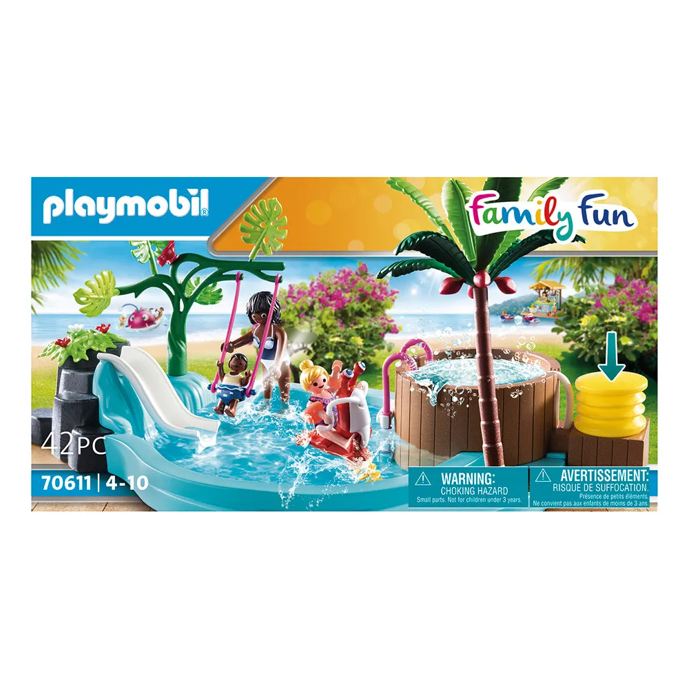 Playmobil piscina hotsell con tobogán
