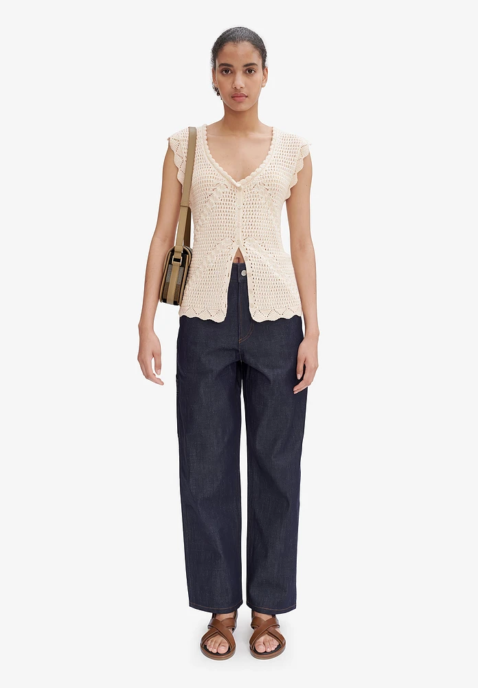 Palmyre Top - Ecru