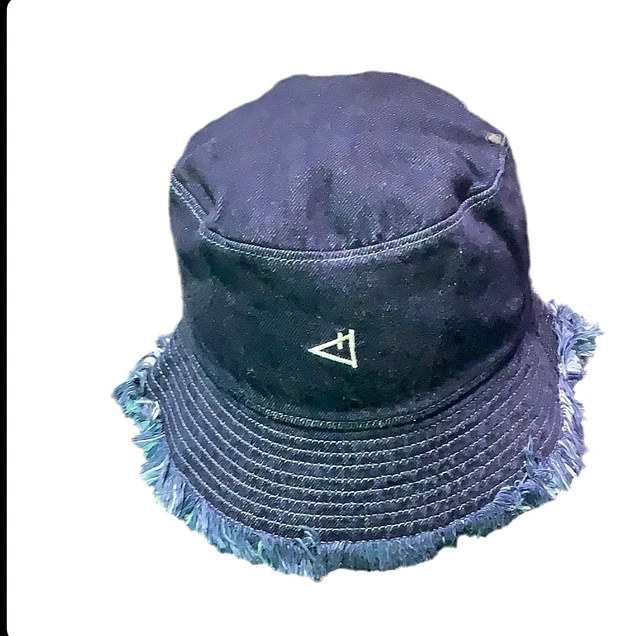 Shop Prada Denim bucket hat at Beverly Center in Los Angeles, CA
