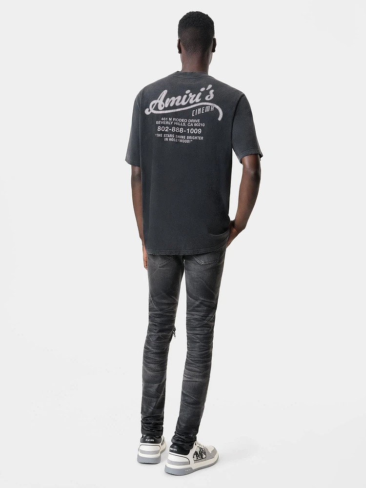 Shop AMIRI Waxed TONAL MX1 JEAN - Faded Black at Beverly Center in
