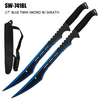 Highlander Knives and Swords Twin Full Tang Ninja Sword Set