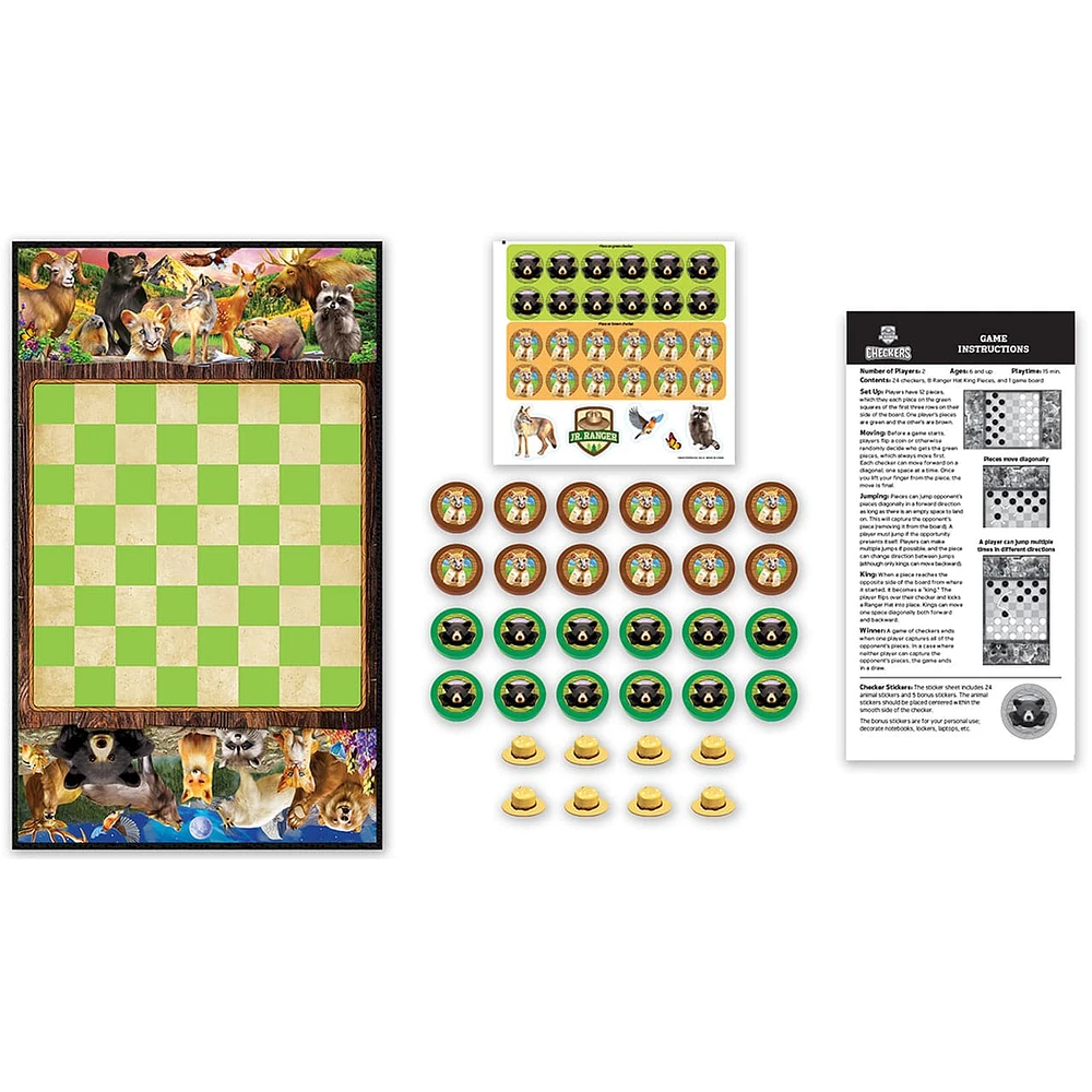 MasterPieces Jr Ranger - Checkers Board Game | Mall of America®
