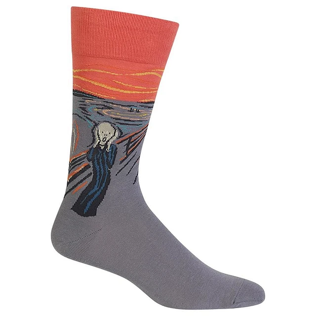 Amazon.com: Hot Sox Men's Fun Travel & Cities Crew Socks-1
