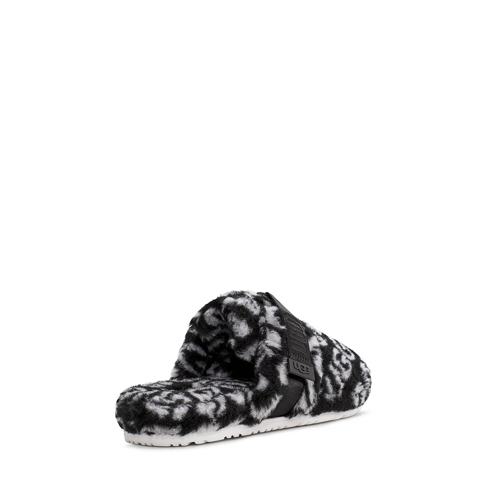 UGG Fluff It Popスリポンブラック×ホワイト23cm Fluff It Pop Slipper | UGG®