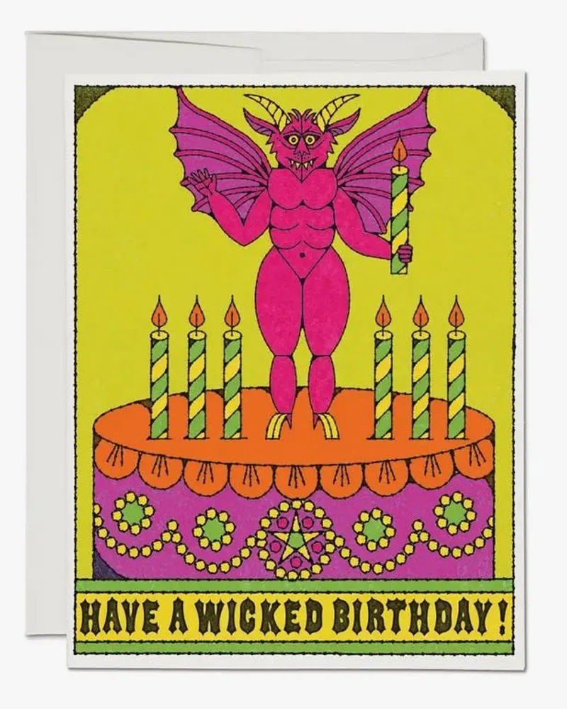 Red Cap Cards Wicked Birthday Card | The Pen Centre