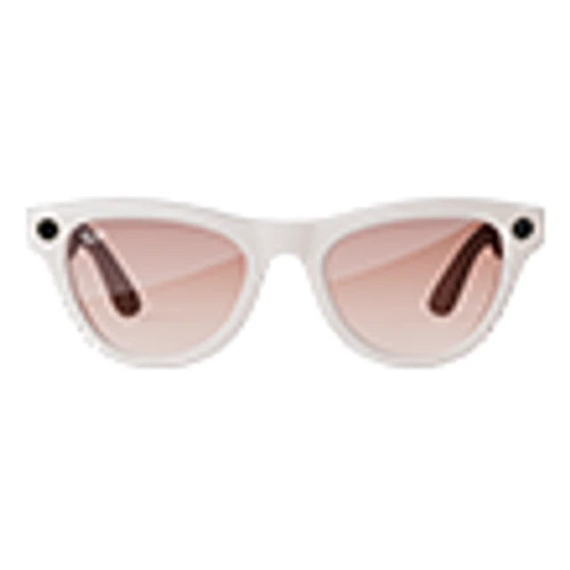 Meta Ray-Ban Meta Smart Glasses Skyler Cinnamon Pink Lens