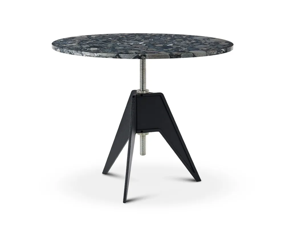 Marble top store cafe tables