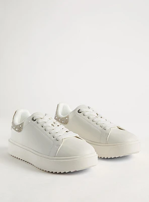 TORRID Chunky Knit Laceup Sneaker (WW | Mission Valley