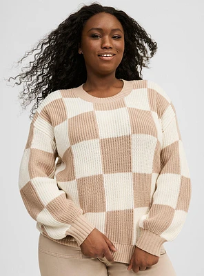 売れ筋商品|||ジョーンズニューヨーク ニット&セーター アウター レディース Women's Tonal-Texture Drop-Shoulder Sweater Oatmeal Jones New York Women's Tonal-Texture Drop-Shoulder Sweater