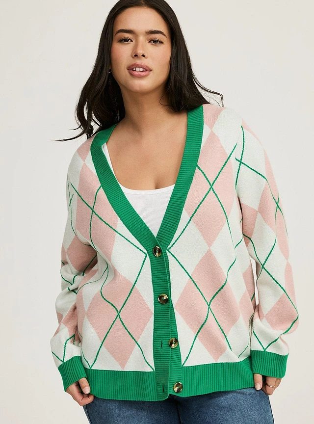 TORRID Drop Shoulder Cardigan Sweater | Arden Fair