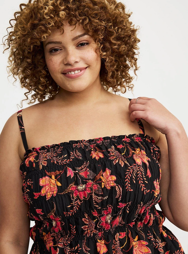 TORRID Smocked Peplum Tank Top | Connecticut Post Mall