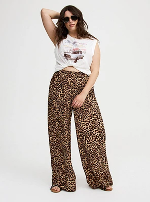 Double Zero Coordinating Wide Leg High Rise Easy Go Pants