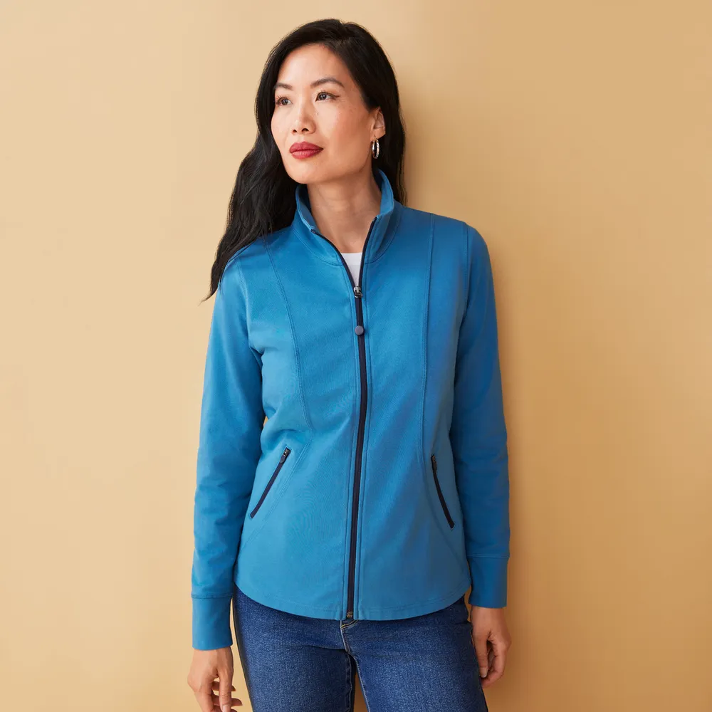 Lightweight top active jacket