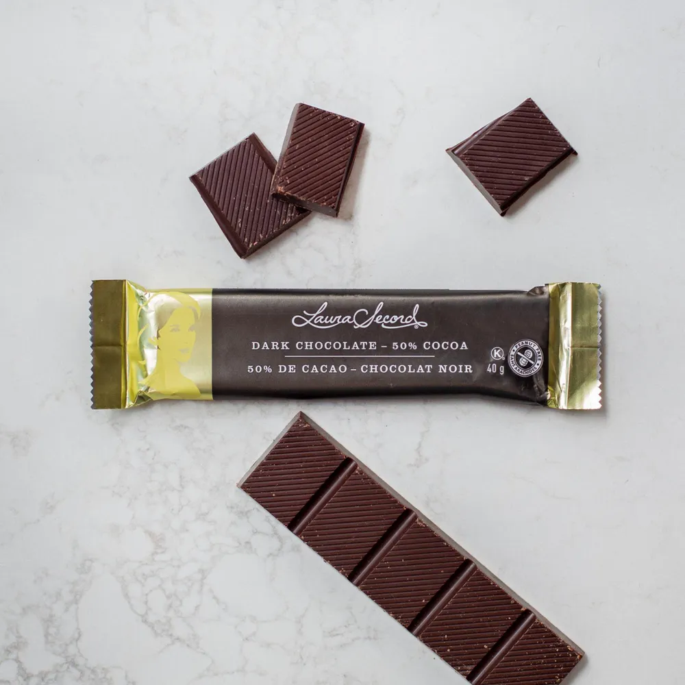 Laura Secord Dark chocolate 50 % cocoa bar [81828] | Bramalea City ...