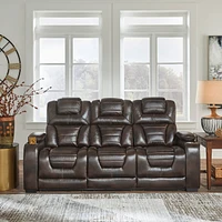 Titanium power plus reclining sofa sale