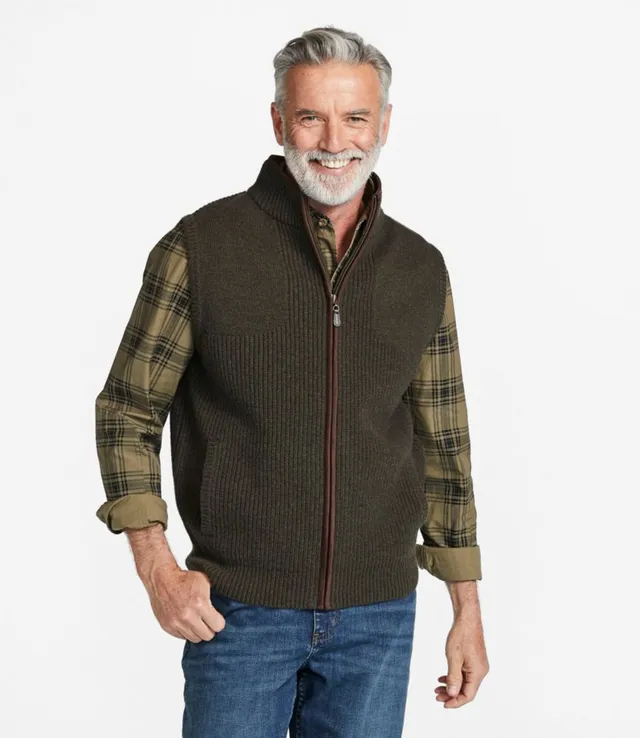 Ll bean hotsell men's wool vest