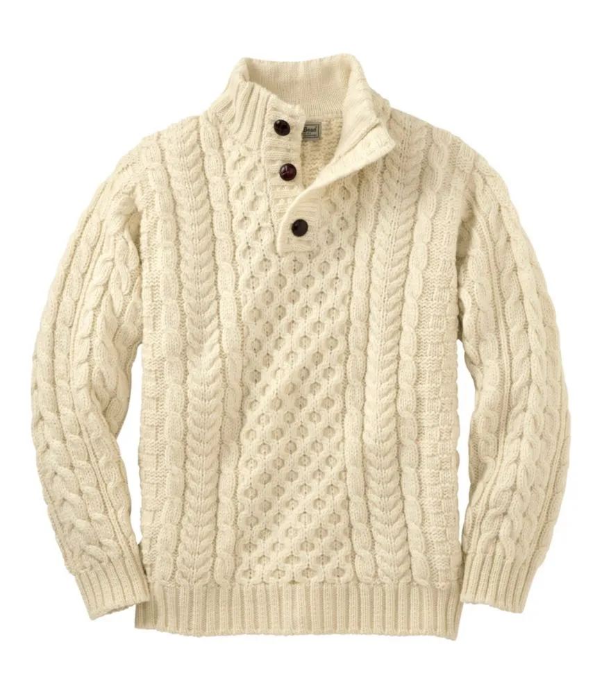 Llbean irish sweater hotsell