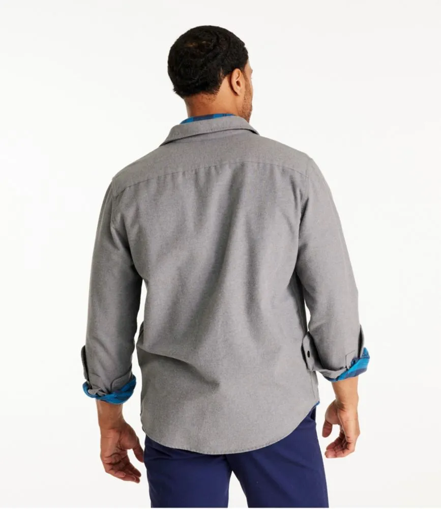 L.L. Bean Men's Signature 1933 Chamois Cloth Shirt, Slim Fit at