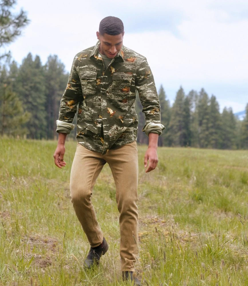 L.L. Bean Men's Signature 1933 Chamois Cloth Shirt, Slim Fit