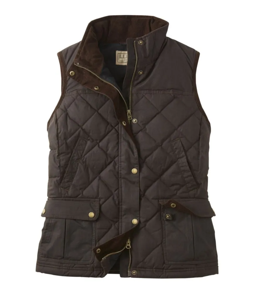 Ll bean upcountry store waxed cotton down jacket