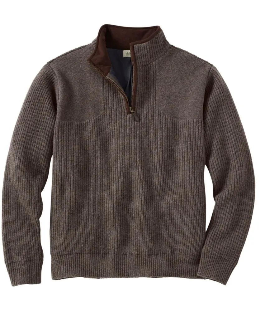 L.L. Bean Men's Waterfowl Sweater with WINDSTOPPER by GORE-TEX