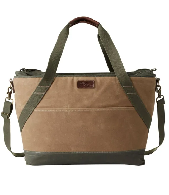 L.L. Bean Hunter's Tote Bag, Zip-Top with Shoulder Strap | Pike