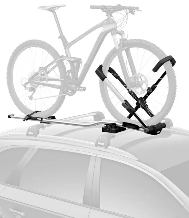 L.L. Bean Thule 599000 UpRide Roof Mounted Bike Rack Pike and Rose