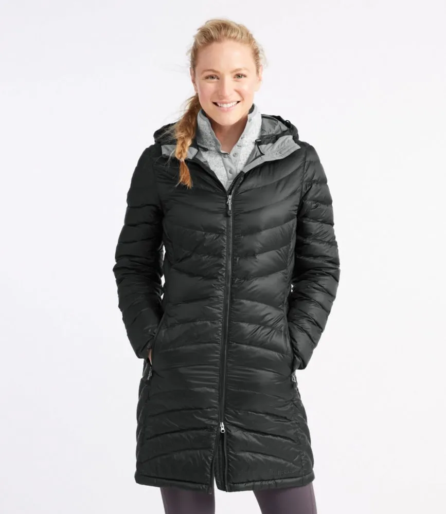 Ll bean ultralight 850 down store coat long