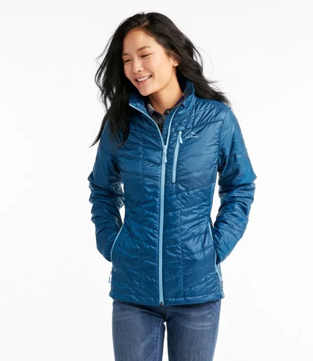 Women's primaloft store packaway hooded jacket