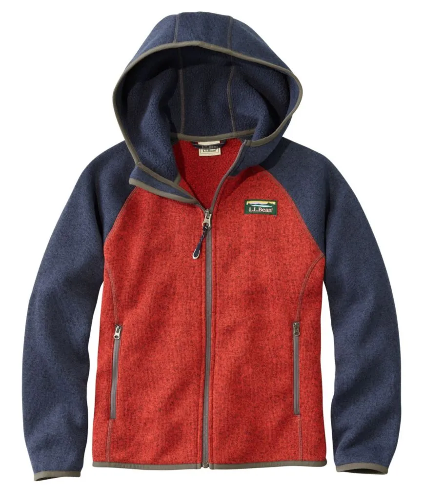 Ll bean store waffle knit hoodie